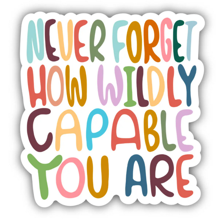 Never Forget Sticker