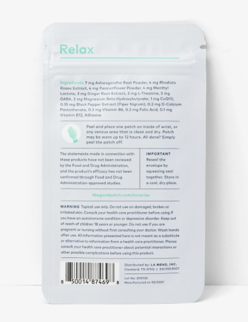 Good Patch - Relax