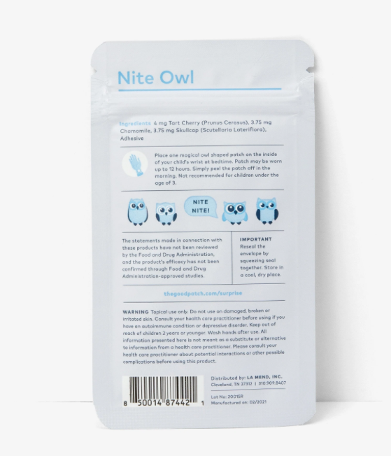 Good Patch - Night Owl