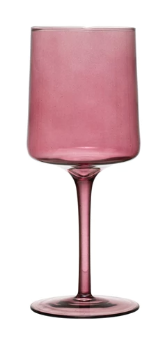 Plum Wine Glass