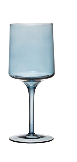 Blue Wine Glass