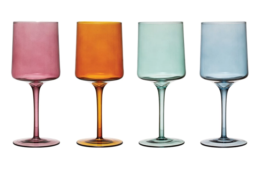 Plum Wine Glass