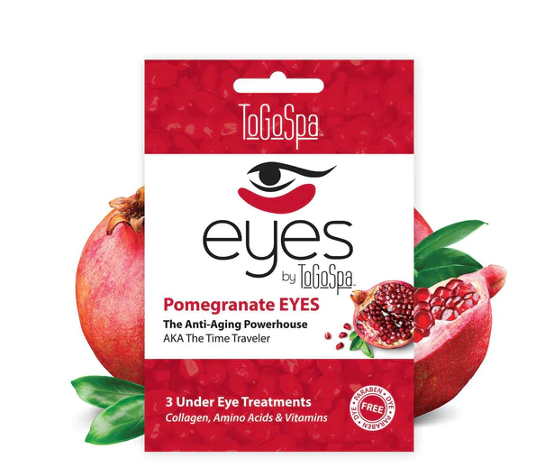 Pomegranate Eye Patches