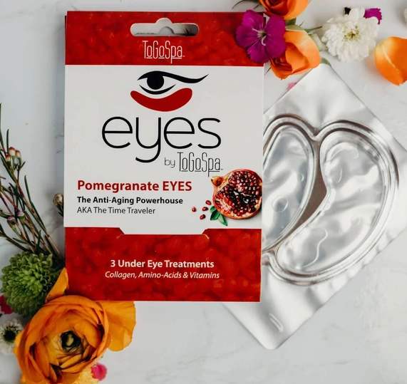 Pomegranate Eye Patches