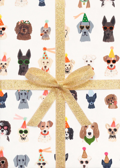 Wrapping Sheets - Party Dogs