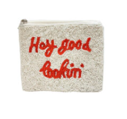 Good Lookin Beaded Coin Clutch