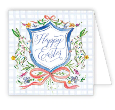 Easter Crest Enclosure Card