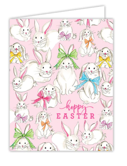 Hoppy Easter Bunnies Card