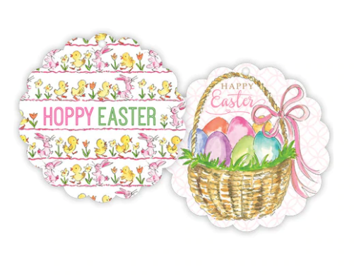 Hoppy Easter Chicks Gift Tags