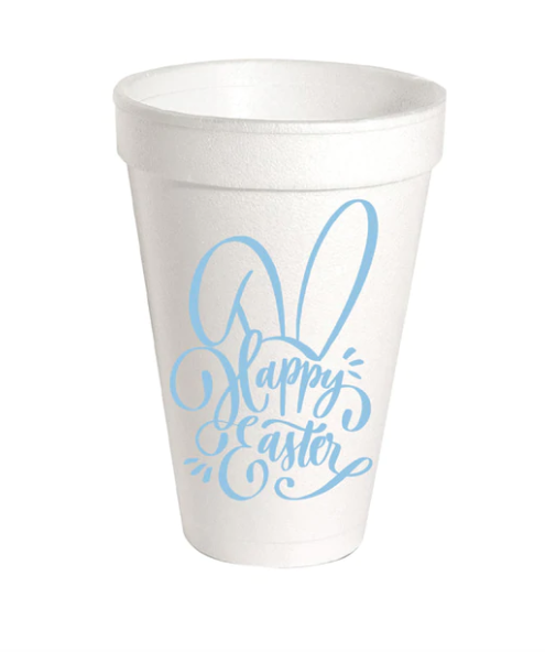 Styrofoam Cup - Easter Blue