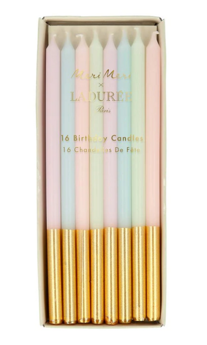 Laduree Paris Gold Leaf Candles