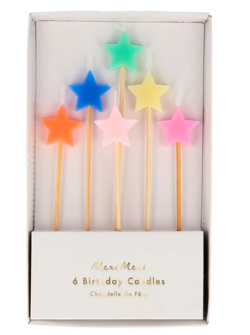 Mixed Star Candles