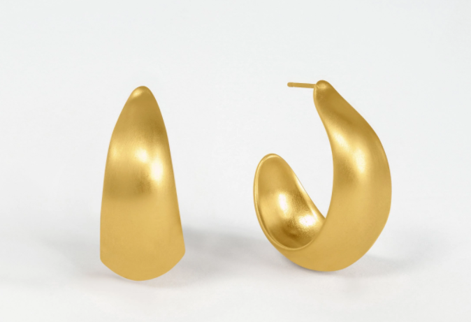 Flow Statement Hoop Earring