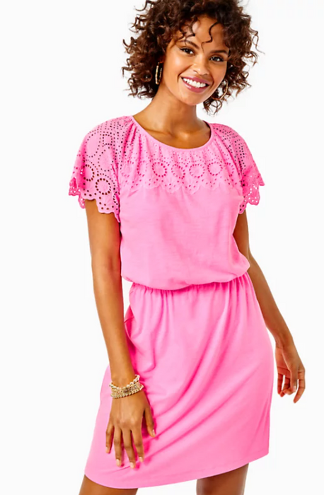 Taylinn Dress | Prosecco Pink