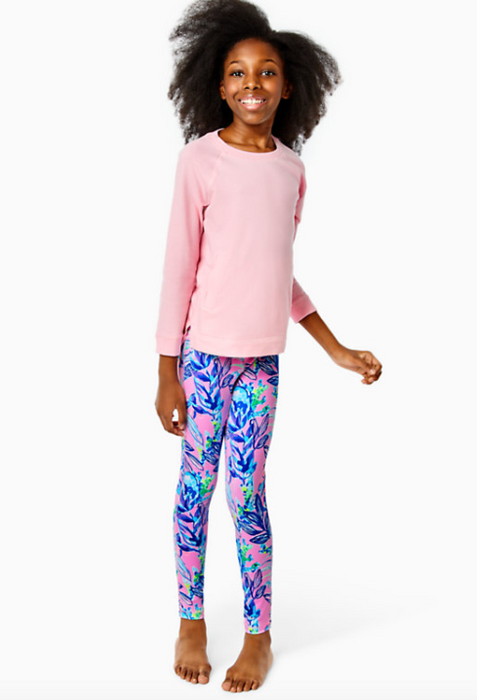 Mini Weekender Legging | Lilac Rose Just a Lil Jelly