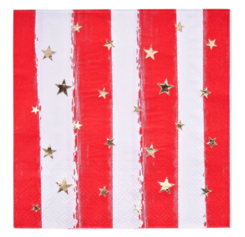 Patriotic Cocktail Napkin
