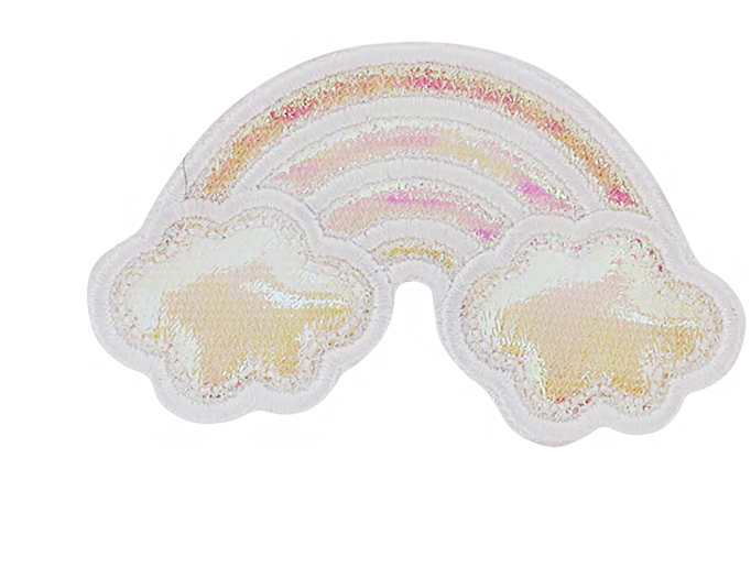 Puffy Iridescent Rainbow Patch