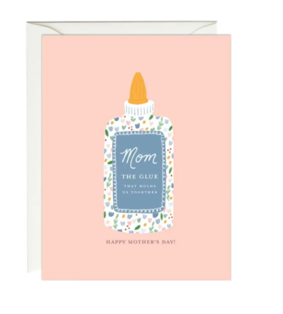 Glue Mother's Day Card