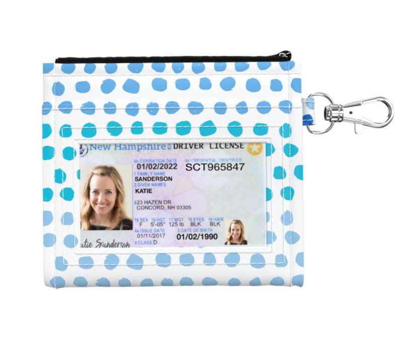 SALE - Spotted at Sea Cash Queen Wallet