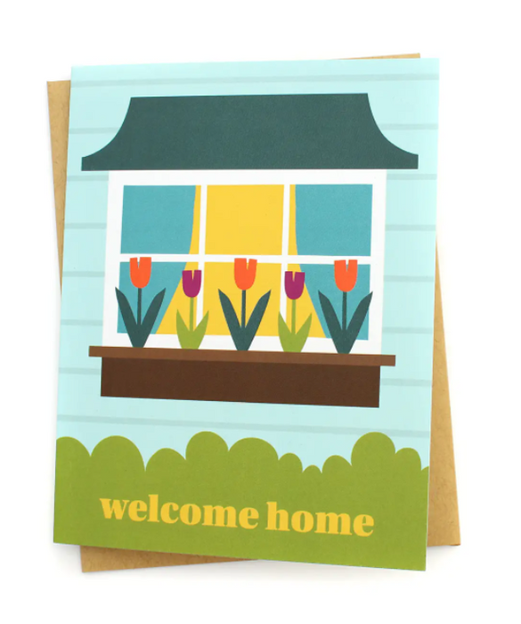 Welcome Home Tulips