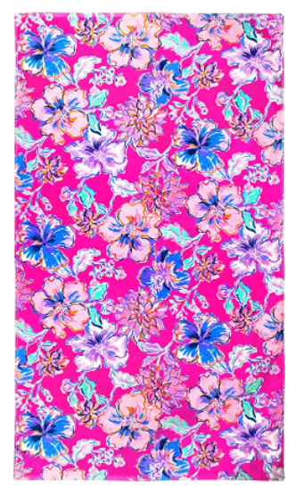 Lilly Beach Towel - Last Bud Not Least