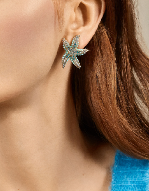 Newport Earrings | Blue