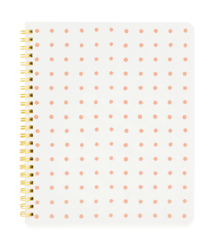 Spiral Notebook | Rose Dot