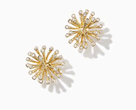 High Tides Earrings - Gold Metal
