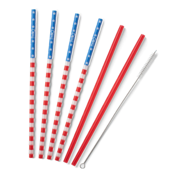 Reusable Straw Set | Stars & Stripes