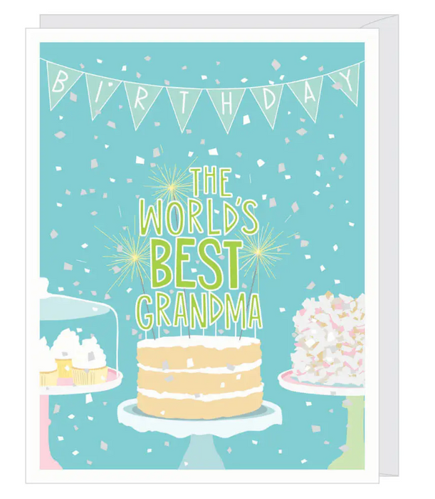 World's Best Grandma Card