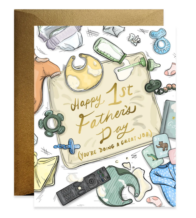 First Father's Day Card