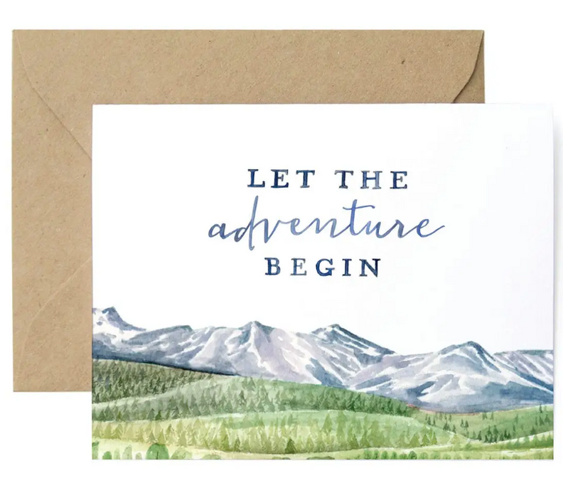 Let Adventure Begin Card