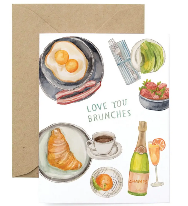 Love You Brunches Card