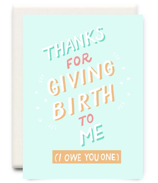 Giving Birth Card