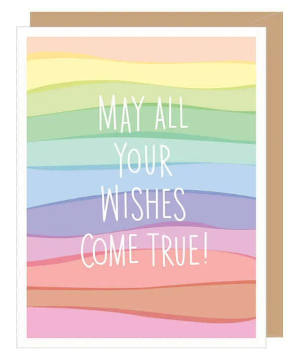 Colorblock Birthday Card