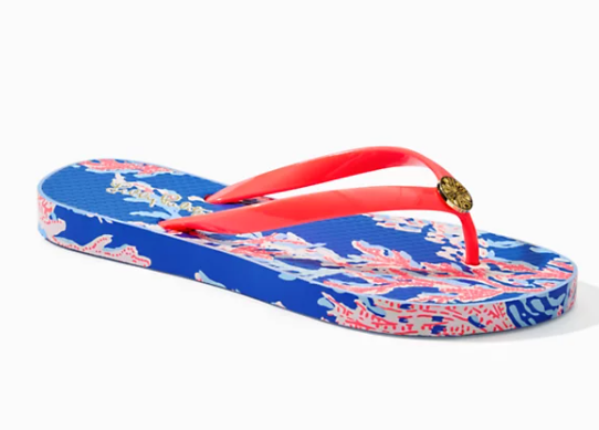 Pool Flip Flops | Borealis Blue Swim on Over