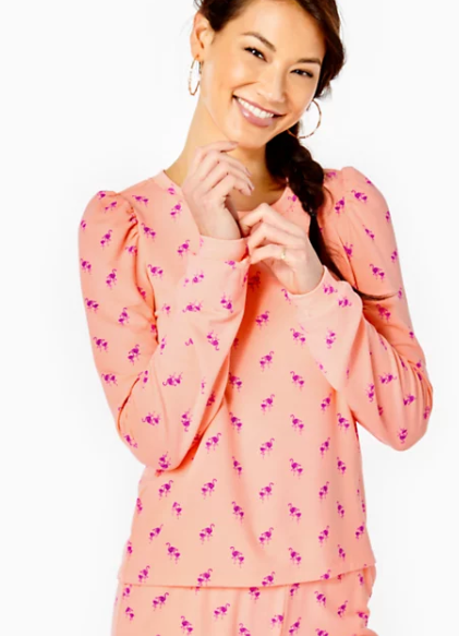 Jansen Sweatshirt - Peach Hyacinth Me and Mini
