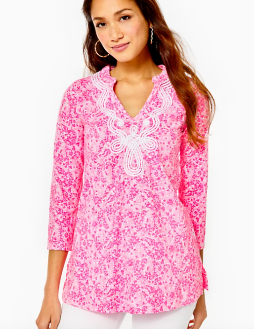Kai Knit Tunic | Pink Shandy Invest a Gator