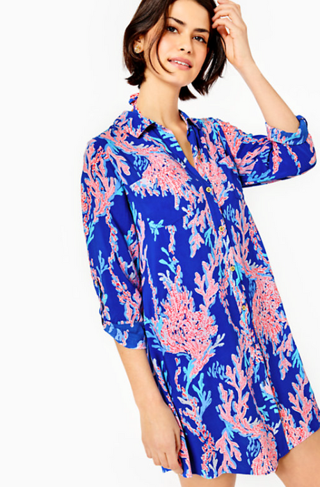 Natalie Coverup - Borealis Blue Swim on Over