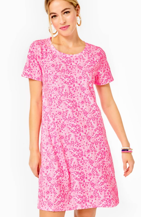 Cody Short Sleeve Dress | Pink Shandy Invest a Gator