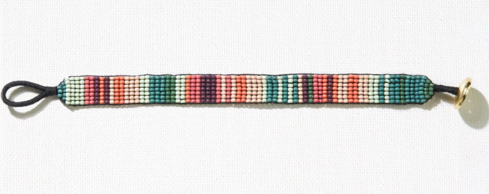 Thin Luxe Bracelet | Port Mint Stripe