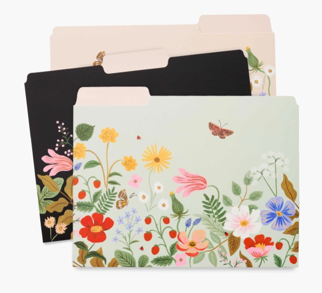 Strawberry Fields File Folder Set