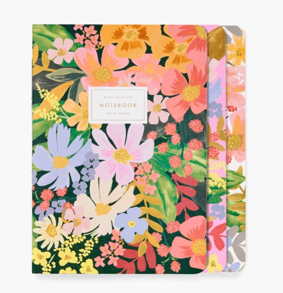 Marguerite Set of 3 Notebooks