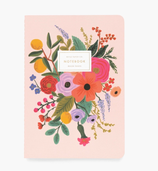 Garden Party Set of 3 Notebooks