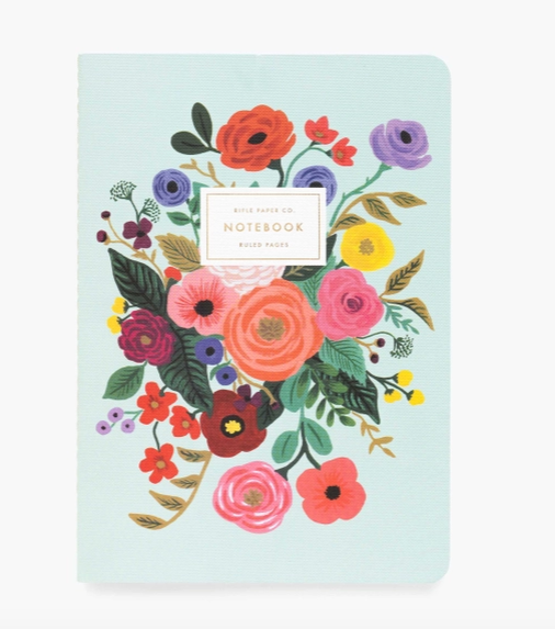 Garden Party Set of 3 Notebooks