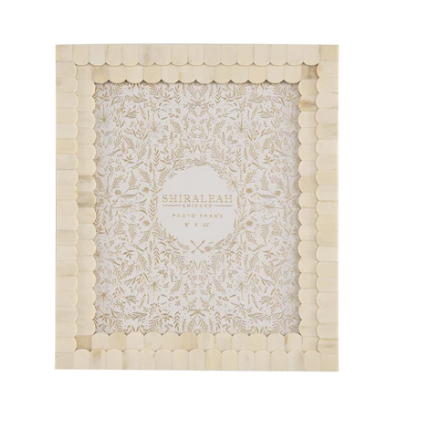 Ivory Scalloped Frame | 8x10