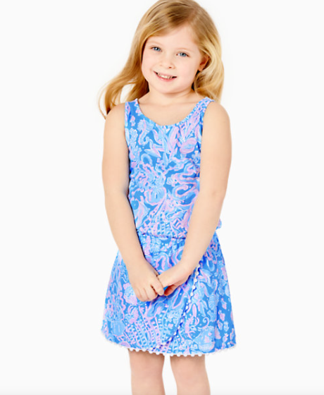 Mini Jarrett Romper | Boca Blue Sea What I  Sea
