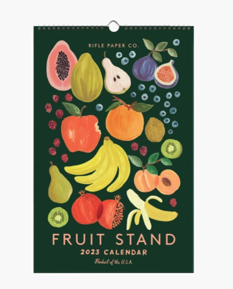 2023 Fruit Stand Wall Calendar