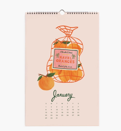 2023 Fruit Stand Wall Calendar