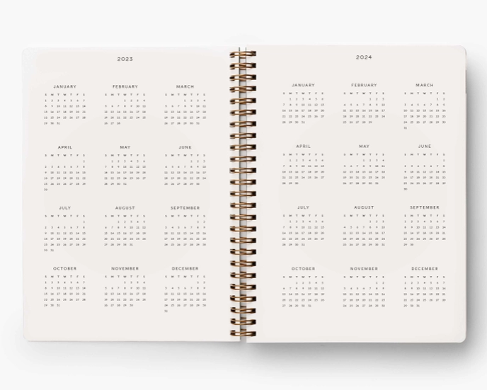 2023 Mayfair 12 Month Softcover Planner